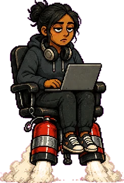 The software developer pilot.