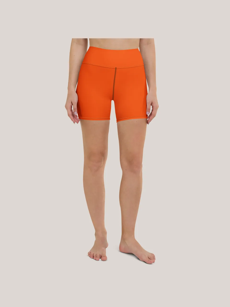 Automate This High-Rise Shorts, front
