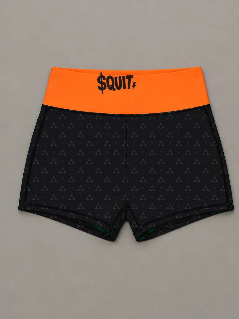 The Monogram High-Rise Shorts, front